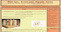 Desktop Screenshot of abclignes.com